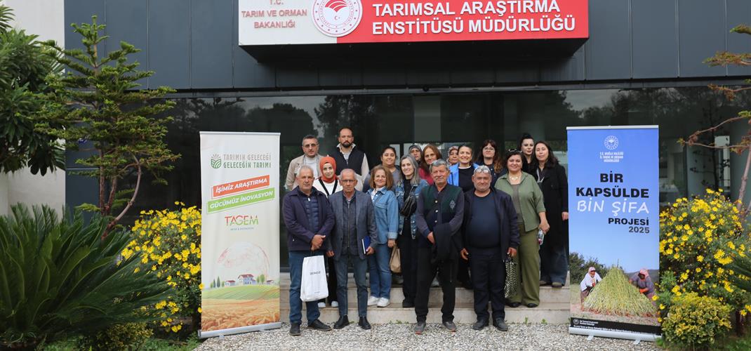 “Bir Kapsülde Bin Şifa” Projesi Kapsamında Üreticilere Teknik Gezi