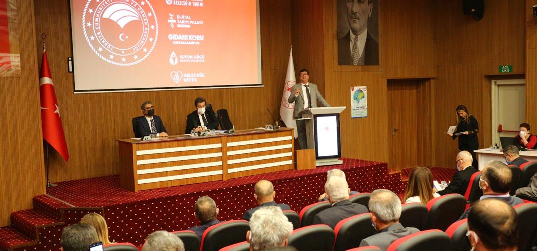 Vali Orhan Tavlı Başkanlığında Tarımsal Kuraklık İl Kriz Merkezi Toplantısı Yapıldı