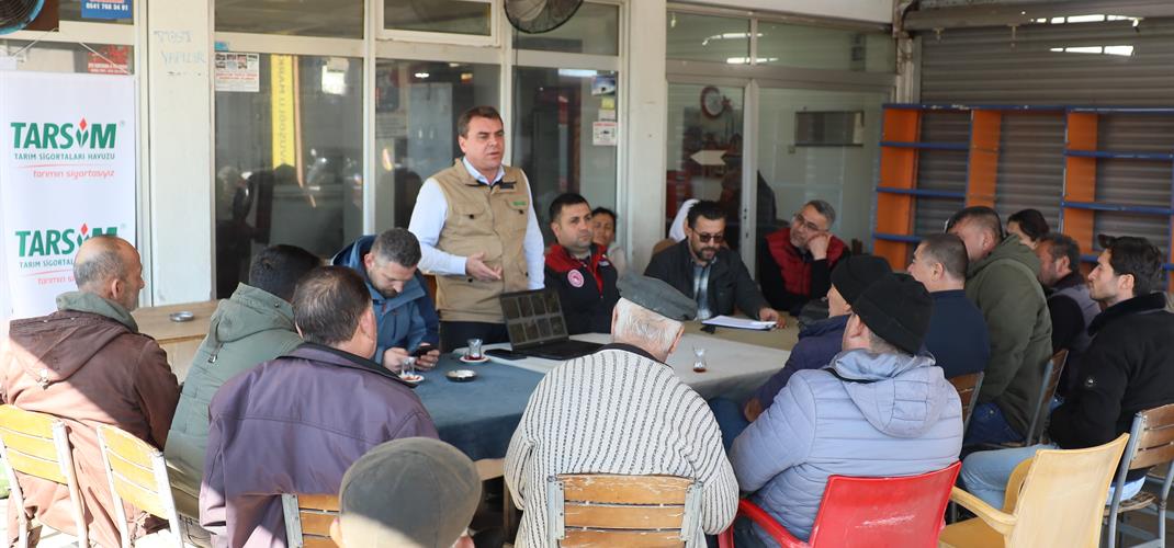 Muğla'da Tarım Sigortaları Konusunda Bilinçlendirme Toplantıları Düzenlendi