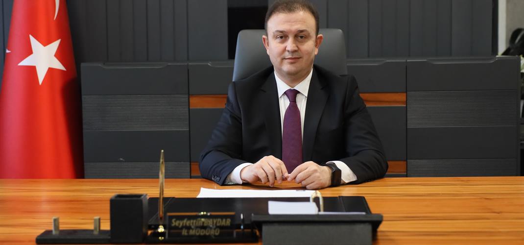 İl Müdürü Seyfettin BAYDAR'ın Bayram Mesajı
